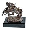 Image 1 : Solid Silver Remington "Outlaw" Sculpture