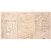Image 1 : Buffalo Bill Show Worker Diary Pages, 1874