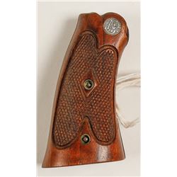 Smith & Wesson walnut grips vintage K frame