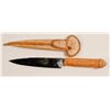 Image 1 : Argentinan made sheath knife