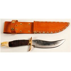 Handmade Sheath Knife with sheath