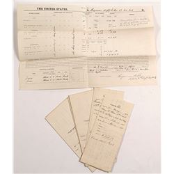 Indiana Civil War Union Officer Pay Vouchers