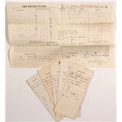 Kentucky Civil War Union Officer Pay Vouchers