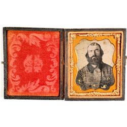 Ambrotype of Confederate Soldier