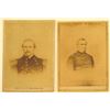 Image 1 : CDV Photo's (2) of Civil War Generals