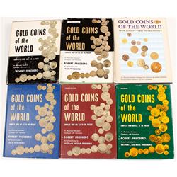 Gold Coins of the World by Friedberg 6 Volumes