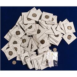 Barber Dime Collection