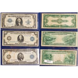 Three Large Size Notes