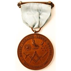 Mt. Lebanon Lodge Medal (So-Called Dollar Size)