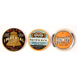 Three Advertising Mirrors