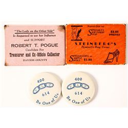 Four Advertising Mirrors