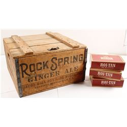 Soda Company Wooden Box