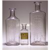 Image 1 : McCullough Medicine Bottles, 3 Different, Reno, Nevada