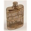 Image 1 : Vintage hip flask with glass liner windows