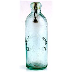 James Dewar Elko Hutchinson Style Soda Bottle