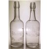 Image 1 : Pair of Back Bar Bottles