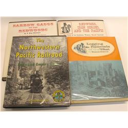 Western Logging Railroad Books (4)