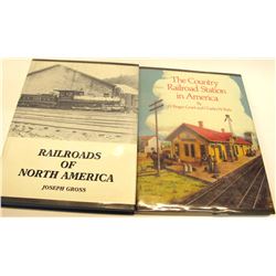 American Train Hadrcover Books (2)