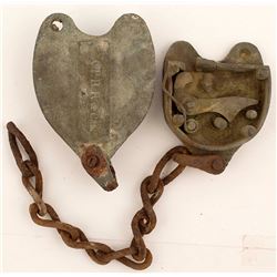 Central Pacific RR Padlock