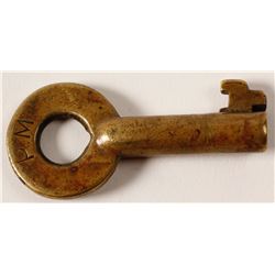 Pere Marquette Brass Switch Key