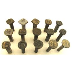 Tonopah & Goldfield Date Nail Set