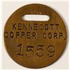 Image 1 : KENNECOTT COPPER CORP. Brass Tool Check