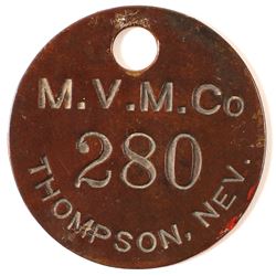 MVM Co Brass Tag