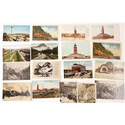 Washington State Railroad Postcards