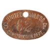 Image 1 : United Railroads Brass Check