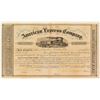 Image 1 : American Express Company Stock Certificate, 1859, Butterfield & Fargo Signatures