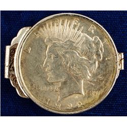 Peace Dollar Money Clip