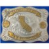 Image 1 : Scrolled California State 1989 Belt Buckle