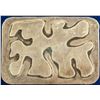 Image 1 : Vintage Sterling Silver Abstract Belt Buckle