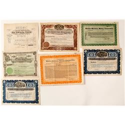 Seven Butte Mining Stock Certificates