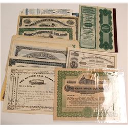 US Mining and OIl Stocks and Bonds (30)