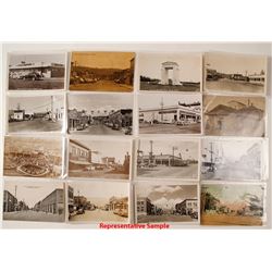 30 Different Washington Town Postcards