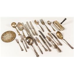 Silver Plate Flatware, Serving Utensils, and Other Tools