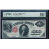 Image 1 : 1917 $1 Legal Tender Note PMG 66EPQ
