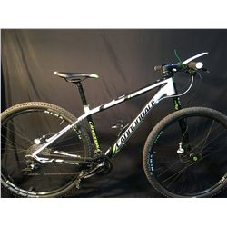 WHITE CANNONDALE LEFTY 20 SPEED FRONT SUSPENSION MOUNTAIN BIKE WITH FULL DISC BRAKES