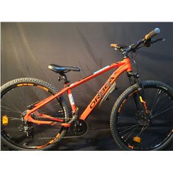 ORANGE ORBEA MX29 21 SPEED FRONT SUSPENSION MOUNTAIN BIKE WITH FULL DISC BRAKES