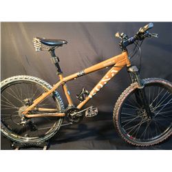 BROWN KONA SHRED 24 SPEED FRONT SUSPENSION MOUNTAIN BIKE WITH FULL DISC BRAKES