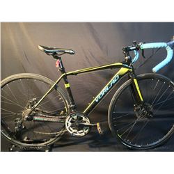 BLACK VORLAD VR200 14 SPEED RACING BIKE WITH FULL DISC BRAKES
