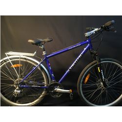 BLUE ASAMA SEA TO SKY 24 SPEED FRONT SUSPENSION MOUNTAIN BIKE WITH FULL DISC BRAKES