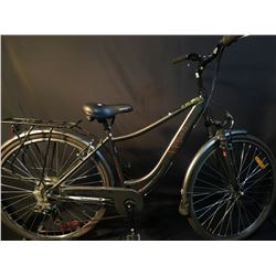 GREY INFINITY MONACO 6 SPEED FRONT SUSPENSION ROAD BIKE