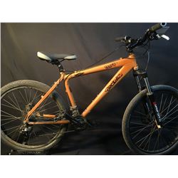 BROWN BRODIE BRUZZA 24 SPEED FRONT SUSPENSION MOUNTAIN BIKE WITH FULL DISC BRAKES