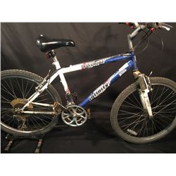BLUE INFINITY TELLURIDE 21 SPEED FRONT SUSPENSION MOUNTAIN BIKE