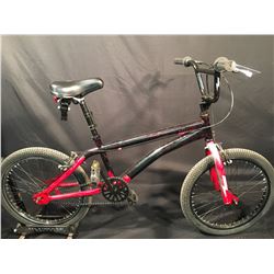 BLACK SINGLE SPEED BMX BIKE