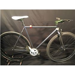 BLUE SINGLE SPEED ROAD BIKE