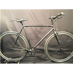 BLACK CHROMOLY SINGLE SPEED ROAD BIKE