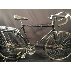 BLACK RALEIGH SPORT RACER 10 SPEED ROAD BIKE
